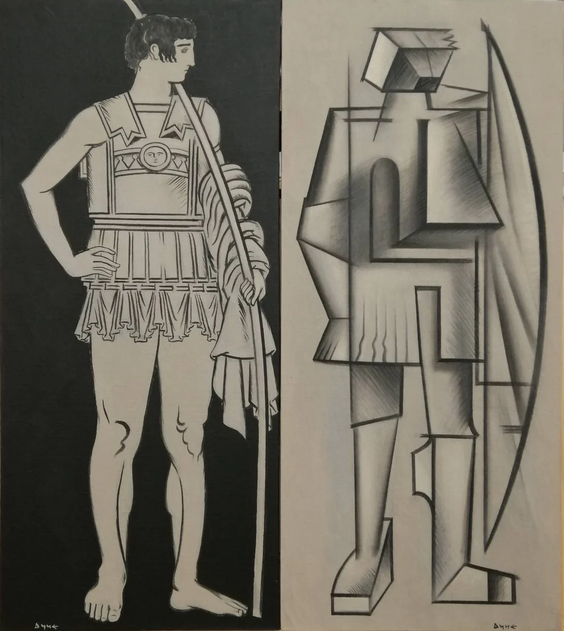 Achilles and Kubakhil by Andrii Dudchenko