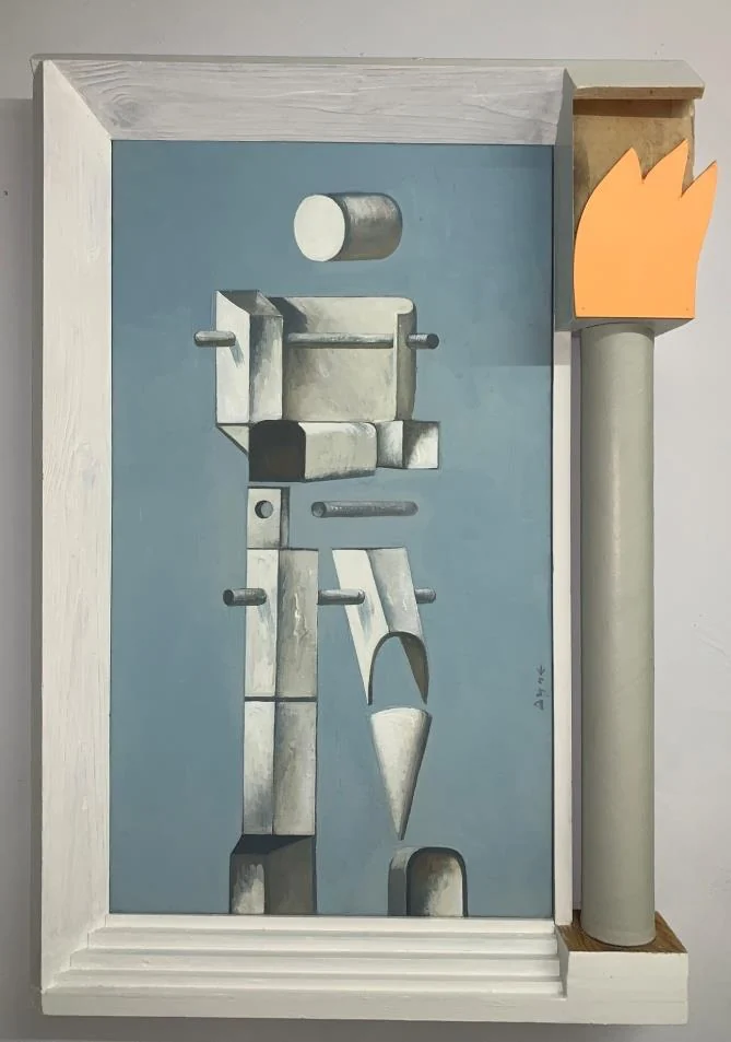Saint Sebastian with a Flame by Andrii Dudchenko
