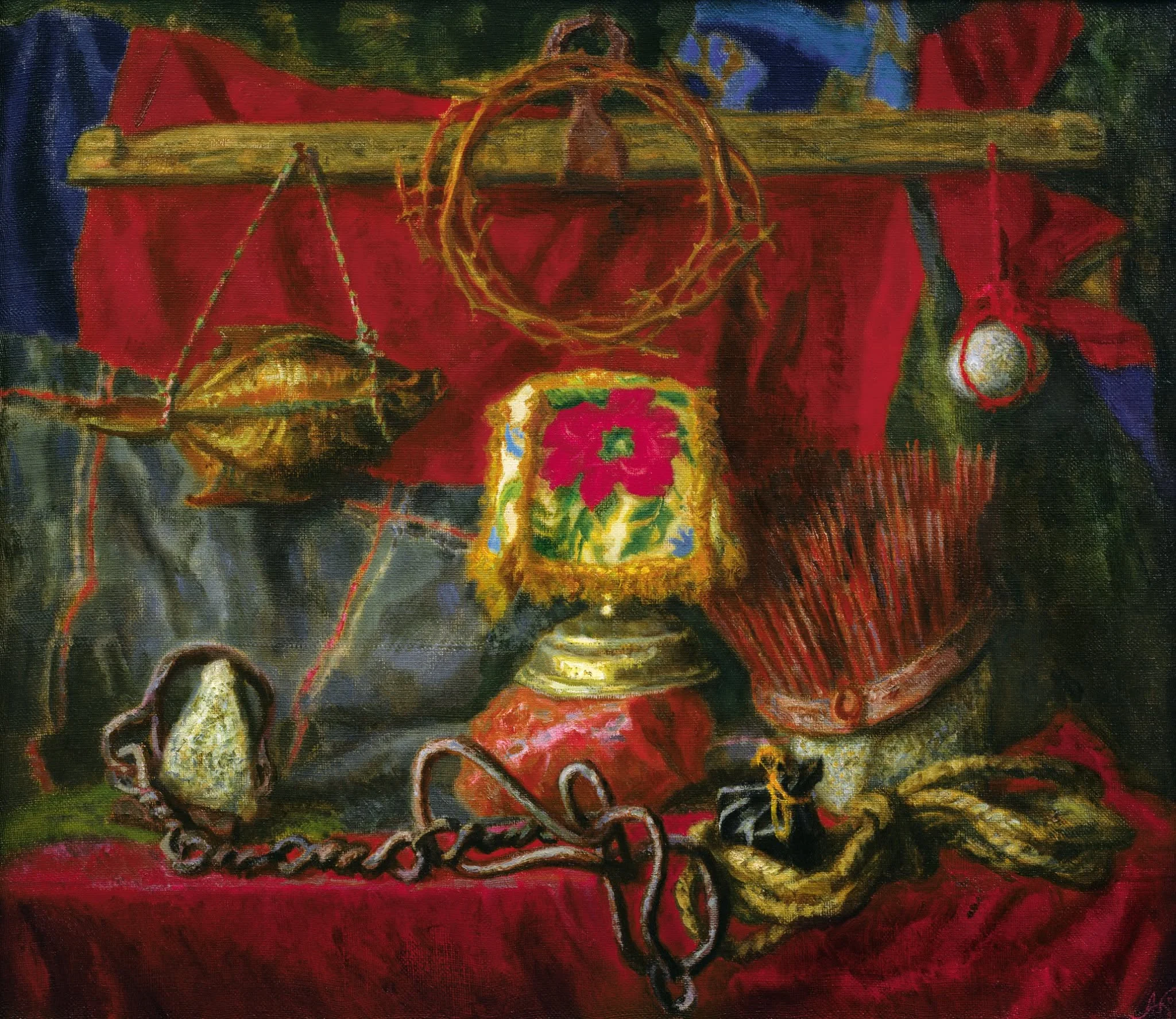 Golgotha Still Life by Borys Mykhaylov