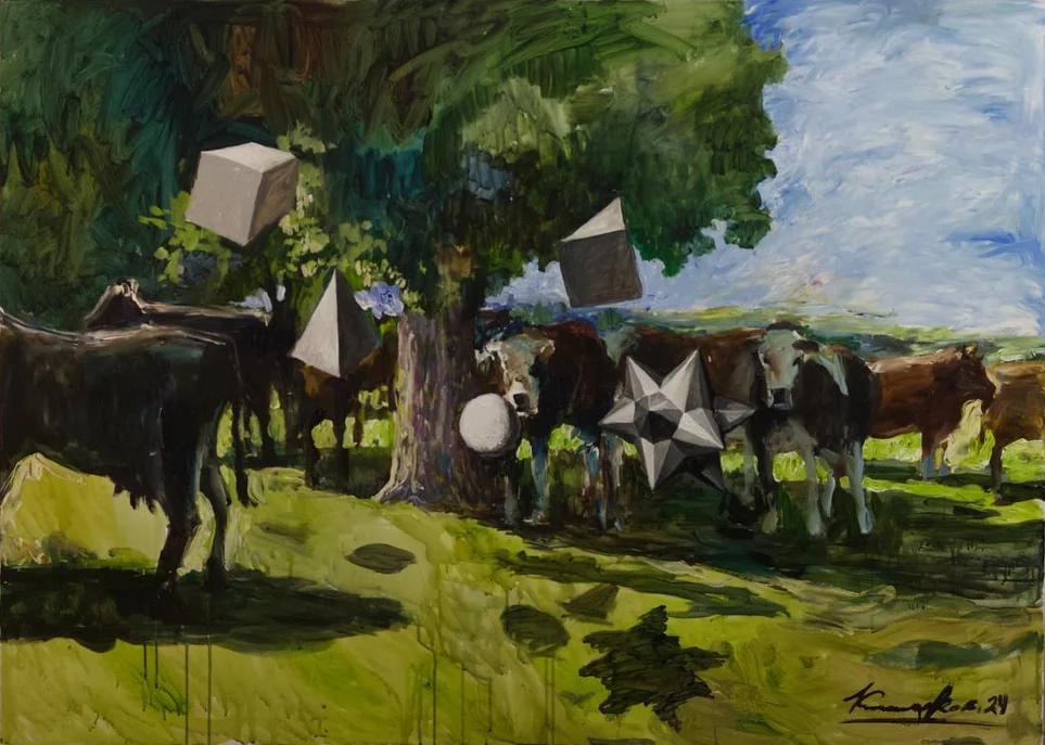 Magic Cows by Yevgen Klimenko