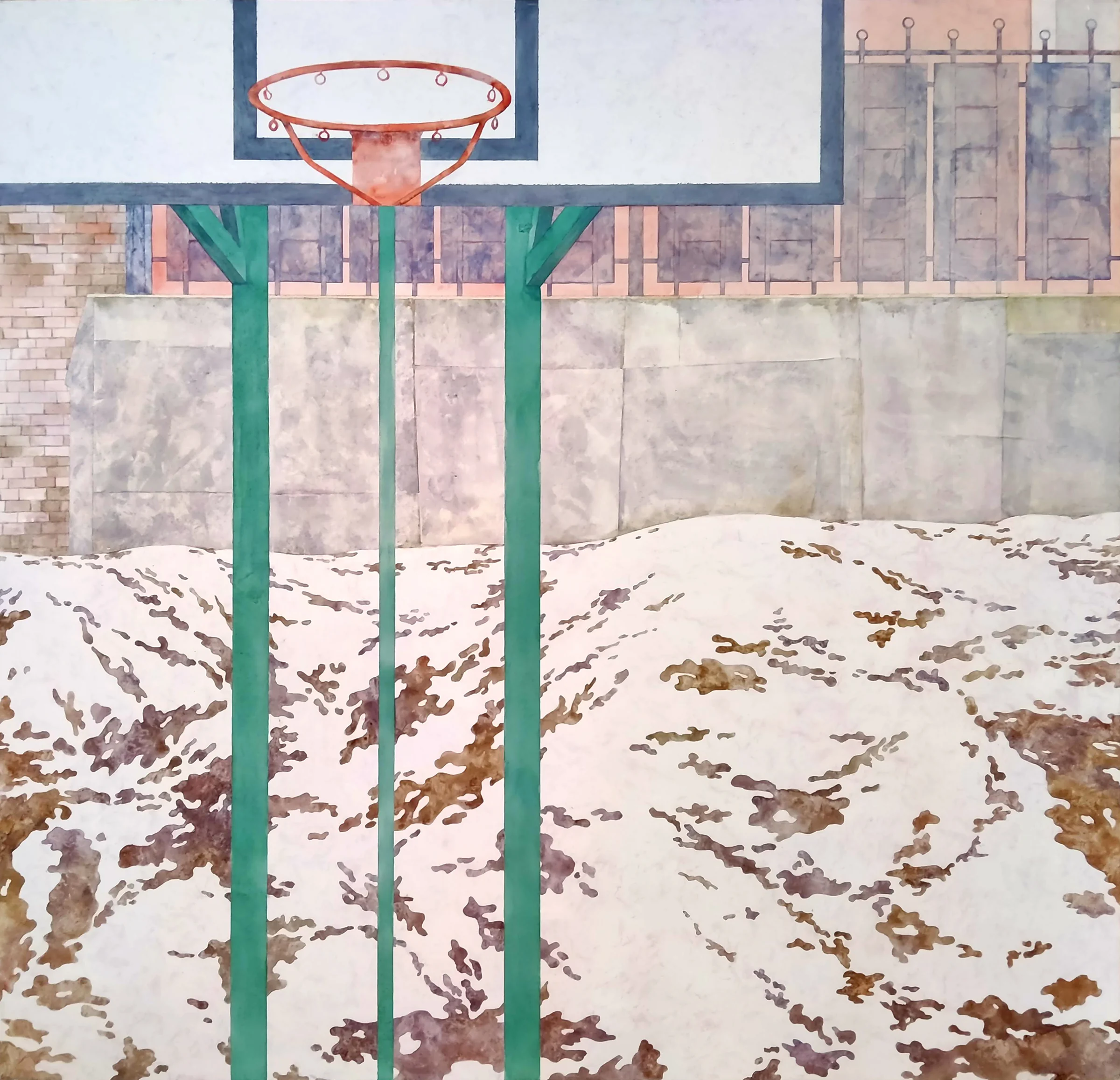School Playground 1 by Liudmyla Nikorych