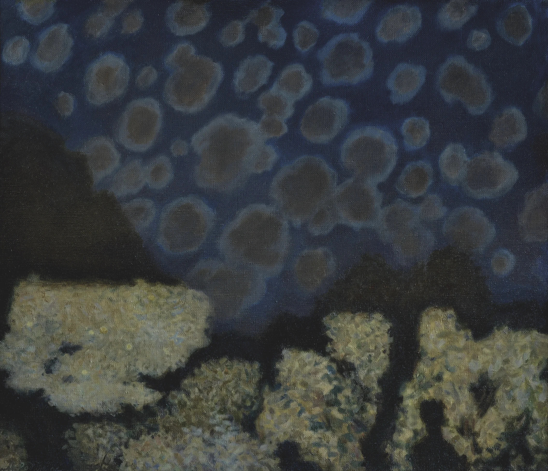 Night Landscape by Olena Mykhaylova-Rodina
