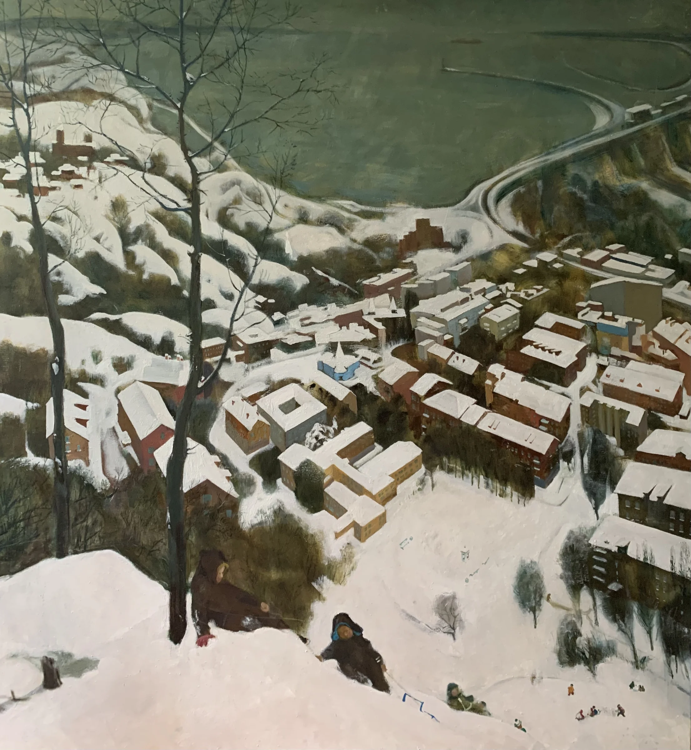 Winter in Vyshhorod by Yevgen Piskunov