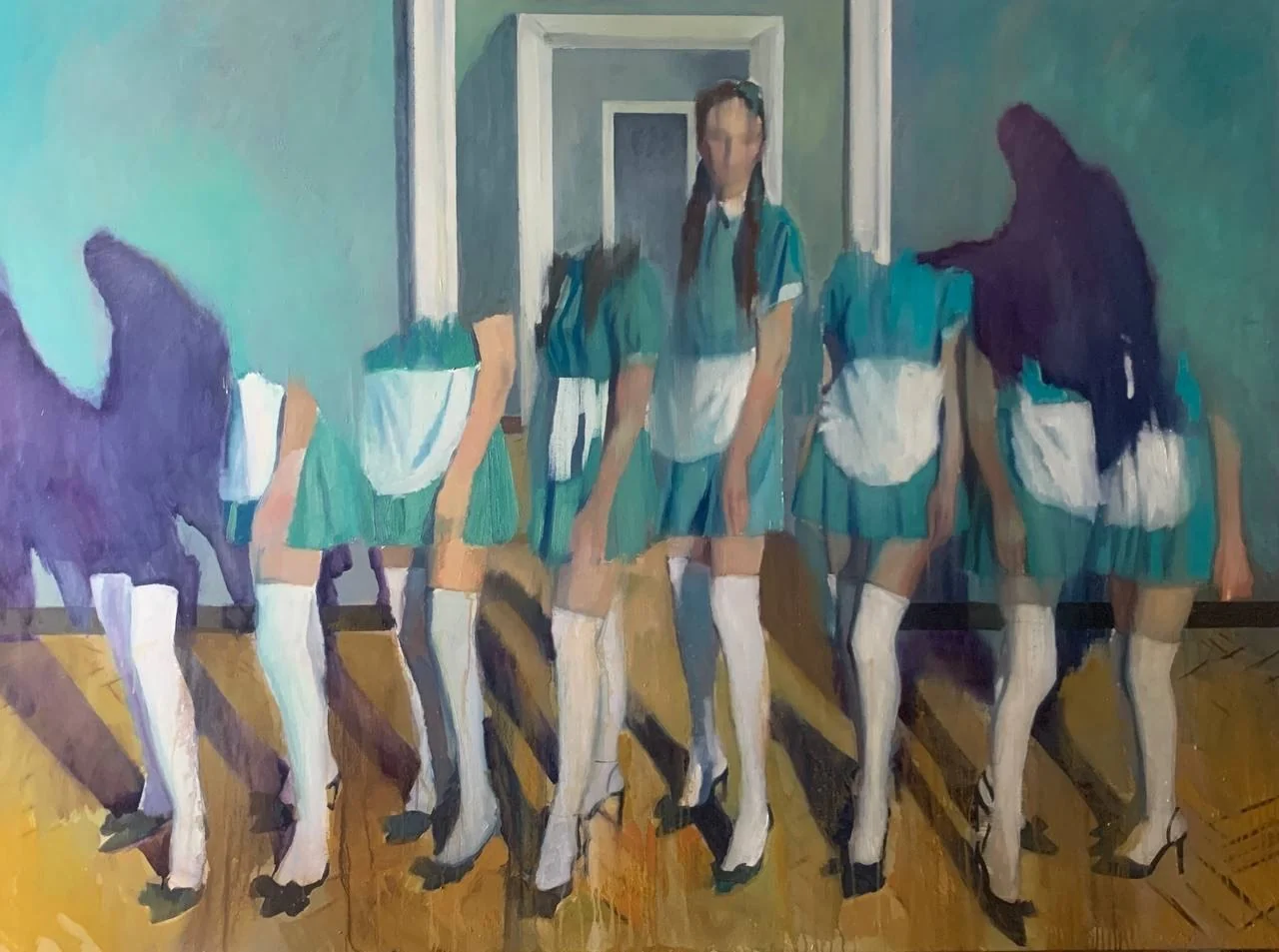 Eight Vanishing Maids by Yuriy Denysenkov
